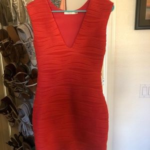 Millau Coral Pink Mini Dress